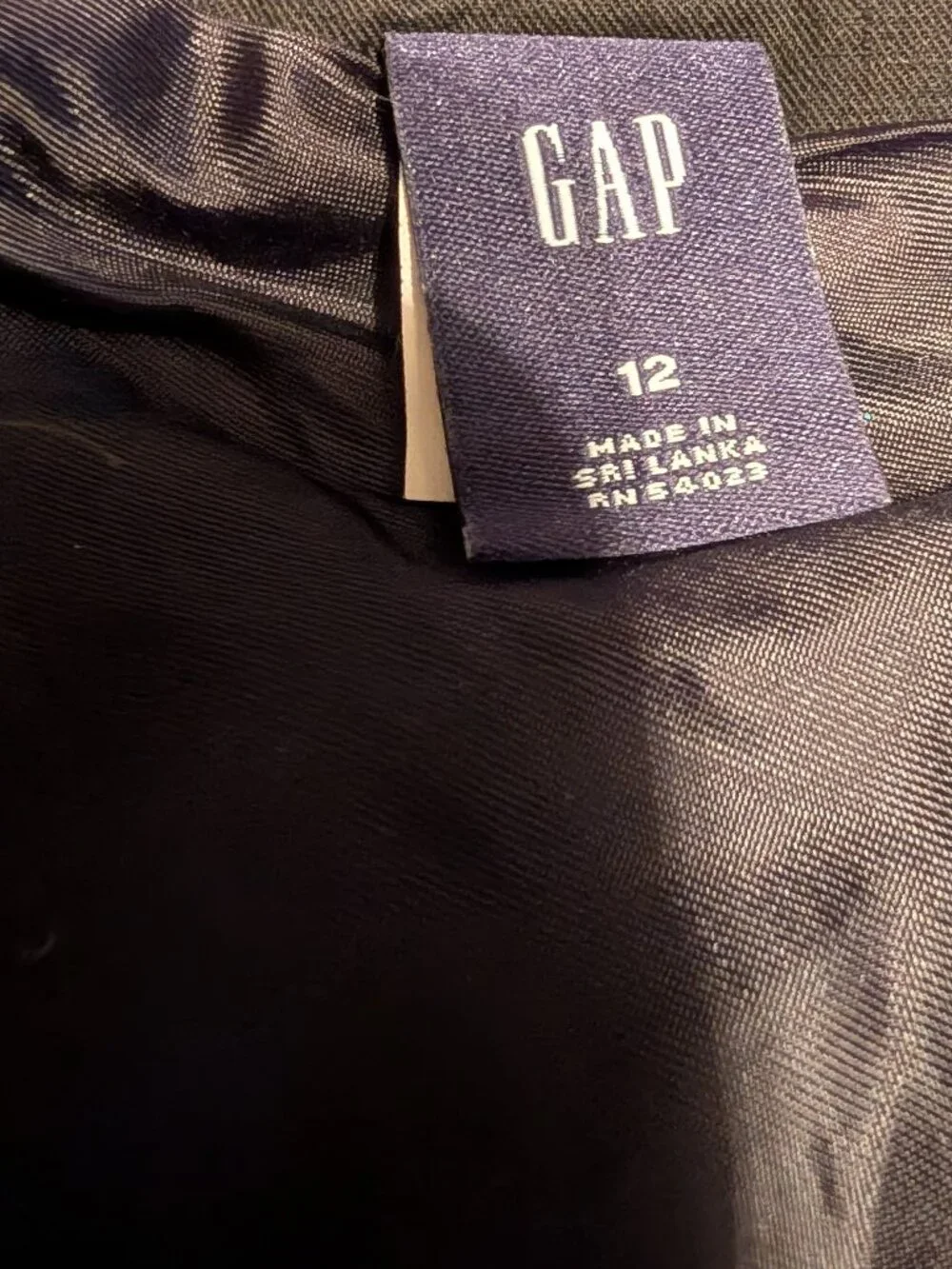 Gap Black Skirt ~ 12